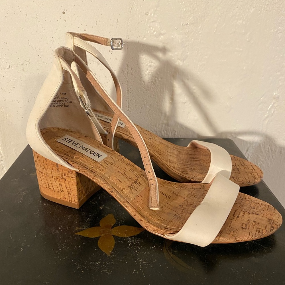 Steve Madden 7.5 block heels